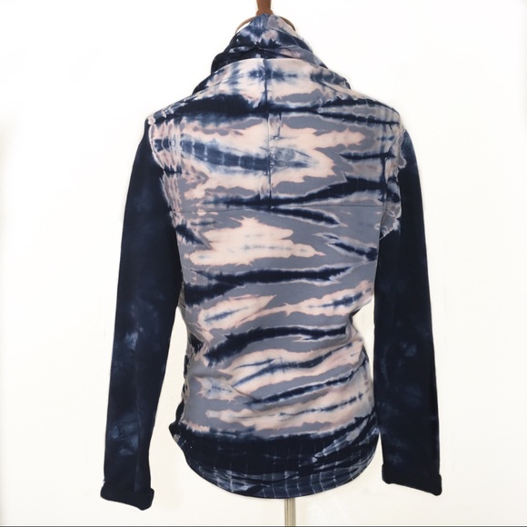 Young, Fabulous & Broke Faux Wrap Drape Sweatshirt - Picture 3 of 6